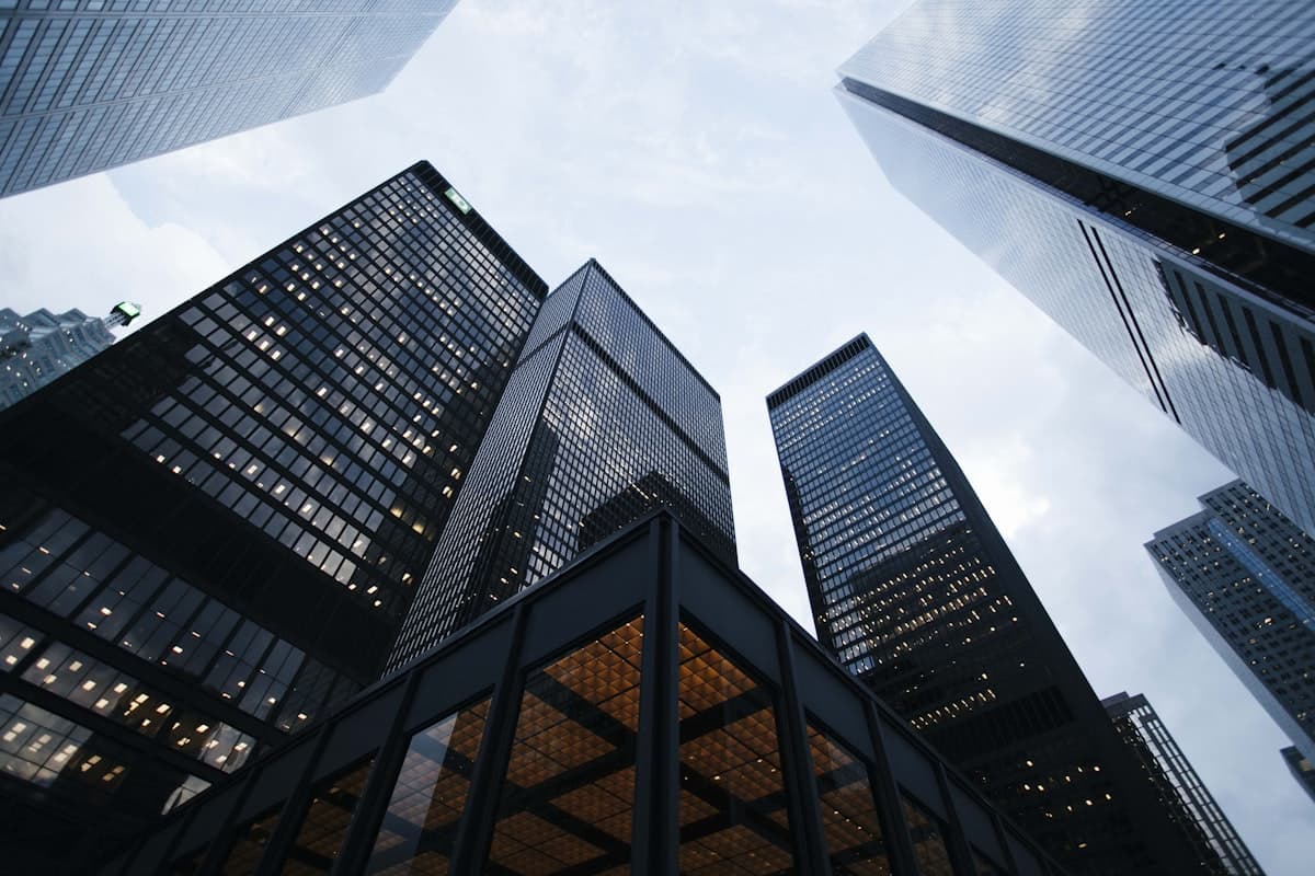 Prédios residenciais modernos